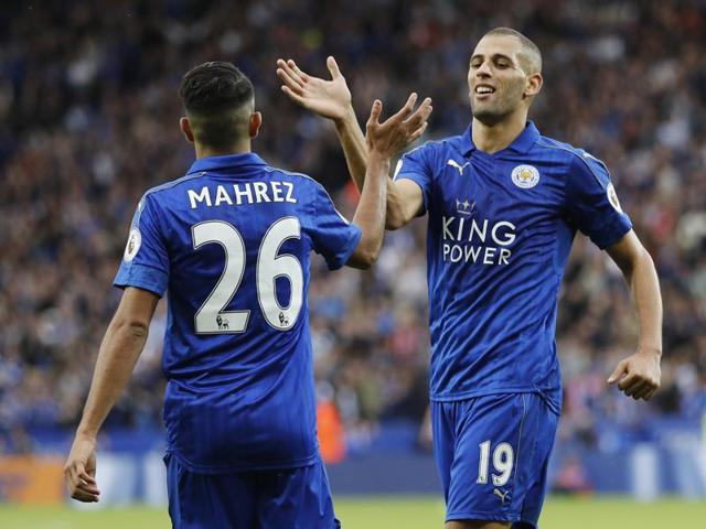 Claudio Ranieri believes the Algerian duo of Mahrez and Slimani will relish joining forces at club level. (REUTERS) Claudio Ranieri believes the Algerian duo of Mahrez and Slimani will relish joining forces at club level. (REUTERS)