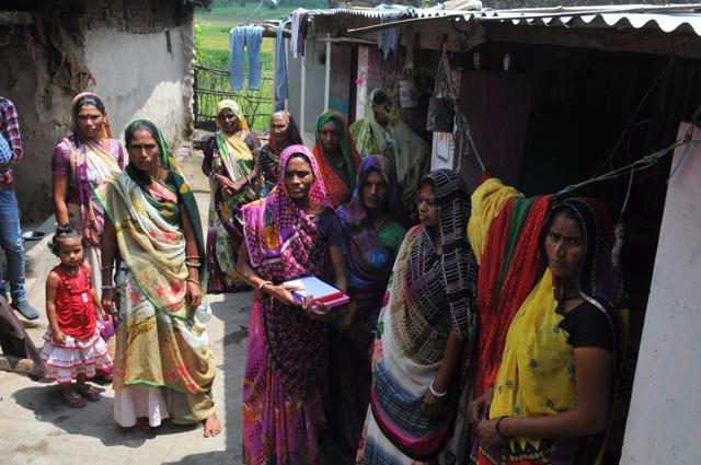 A women’s self-help group members in Sendhwah in Indore.(HT File Photo)