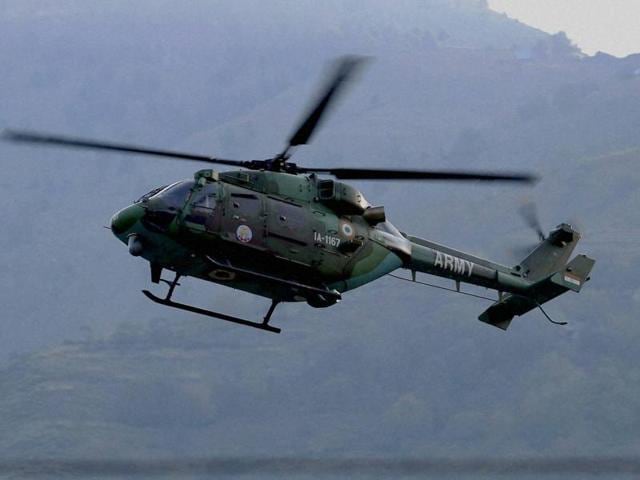 Army personnel inside the Army Brigade camp during a terror attack in Uri, Jammu and Kashmir.(PTI Photo)