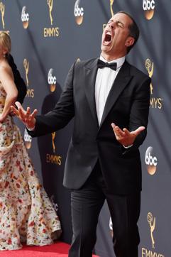 LOS ANGELES, CA - SEPTEMBER 18: Comedian Jerry Seinfeld attends the 68th Annual Primetime Emmy Awards at Microsoft Theater on September 18, 2016 in Los Angeles, California. Frazer Harrison/Getty Images/AFP == FOR NEWSPAPERS, INTERNET, TELCOS & TELEVISION USE ONLY == (AFP)
