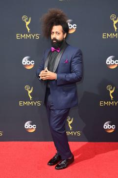 LOS ANGELES, CA - SEPTEMBER 18: Musician Reggie Watts attends the 68th Annual Primetime Emmy Awards at Microsoft Theater on September 18, 2016 in Los Angeles, California. Frazer Harrison/Getty Images/AFP == FOR NEWSPAPERS, INTERNET, TELCOS & TELEVISION USE ONLY == (AFP)
