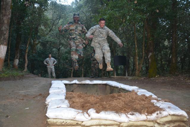 This is the 12th edition of the exercise in the ‘Yudh Abhyas’ series that started in 2004 as part of US Army Pacific partnership programme. (Picture courtesy: Indian Army)