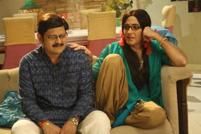 Rohitash Gaud and Aashif Sheikh in a still from Bhabi Ji Ghar Par Hai. (&amp;TV)