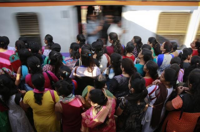 Currently, both Central and Western Railways’ (WR) suburban trains carry over 70 lakh daily commuters, majority of them are office goers, students and businessmen.(File Photo)