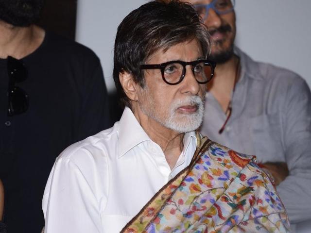 Amitabh Bachchan during the press conference of the film Pink in Mumbai on September 19.(IANS)