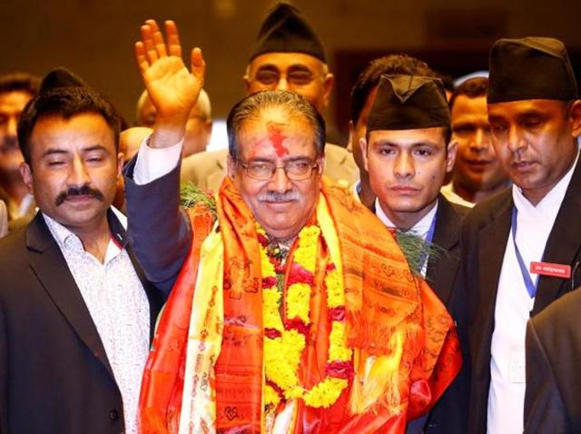File photo of Nepal Prime Minister Pushpa Kamal Dahal “Prachanda“ shortly after he was elected in August. (Reuters) File photo of Nepal Prime Minister Pushpa Kamal Dahal “Prachanda“ shortly after he was elected in August. (Reuters)