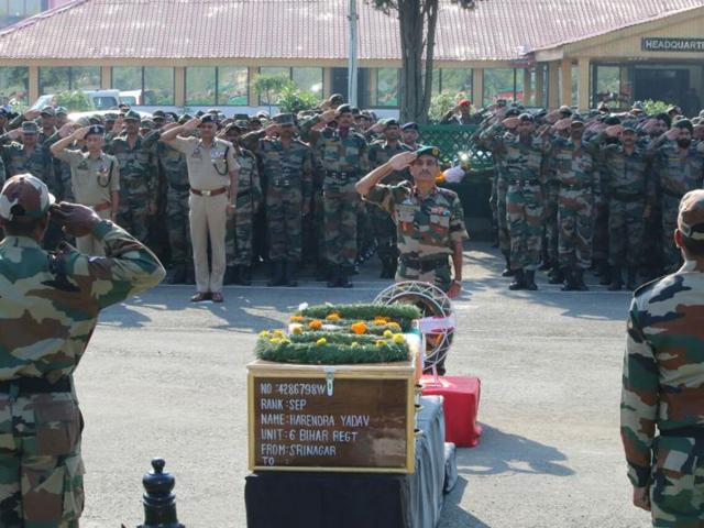 18 Indian Army soldiers died in the audacious militant attack on an army base in Uri. (Picture courtesy: Indian Army)