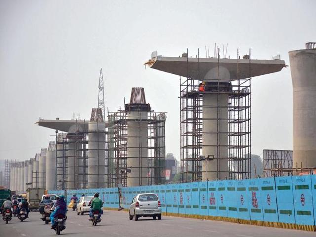 Arthala is a proposed stop on the 9.41-km metro link from Dilshad Garden to New bus stand. A station with entry, exit and parking facility on both sides of the metro track are proposed under the original plan. (Sakib Ali/HT Photo) Arthala is a proposed stop on the 9.41-km metro link from Dilshad Garden to New bus stand. A station with entry, exit and parking facility on both sides of the metro track are proposed under the original plan. (Sakib Ali/HT Photo)