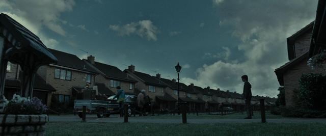 Harry says goodbye to the Dursleys in Harry Potter and the Deathly Hallows - Part 1. Harry says goodbye to the Dursleys in Harry Potter and the Deathly Hallows - Part 1.