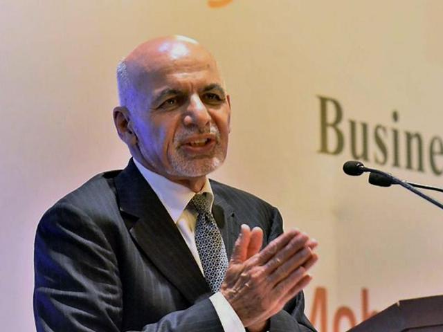 Afghanistan’s President Ashraf Ghani addresses a business meeting in New Delhi. (PTI File Photo) Afghanistan’s President Ashraf Ghani addresses a business meeting in New Delhi. (PTI File Photo)