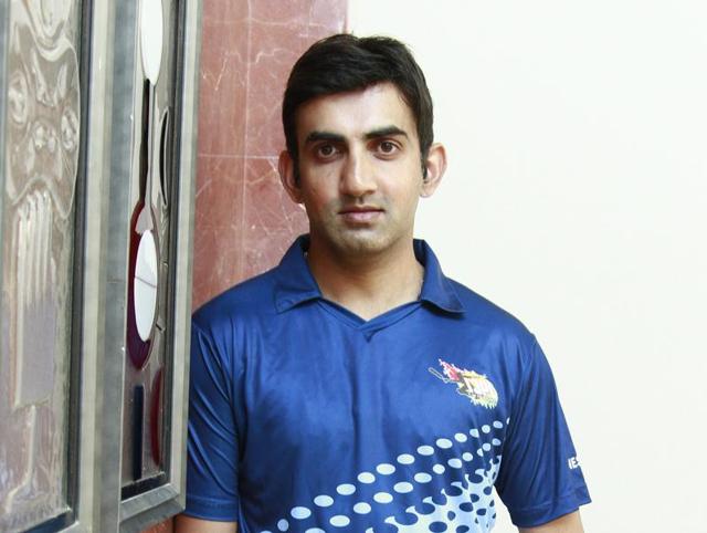 Indian cricketer Gautam Gambhir says that people should stop making biopics on sportspersons.(Waseem Gashroo/HT Photo)