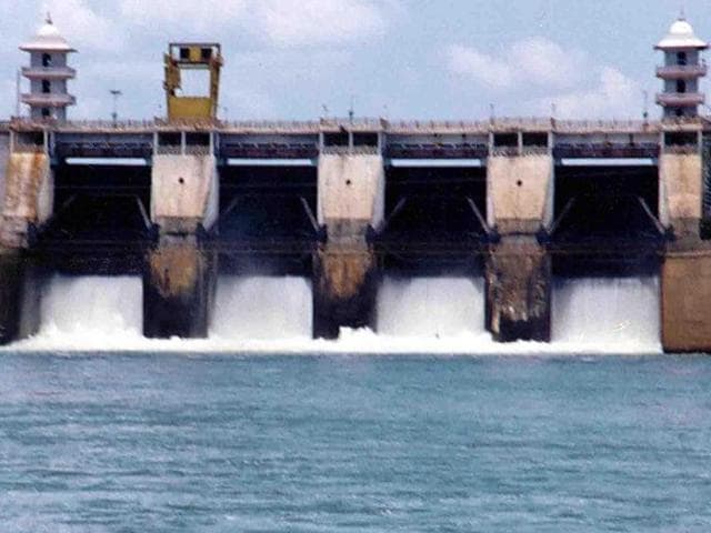 The file photo shows Cauvery river water being released from the Kabini Dam at Heggadadevankote province about 165km south-west of Bengaluru. (AFP File Photo) The file photo shows Cauvery river water being released from the Kabini Dam at Heggadadevankote province about 165km south-west of Bengaluru. (AFP File Photo)