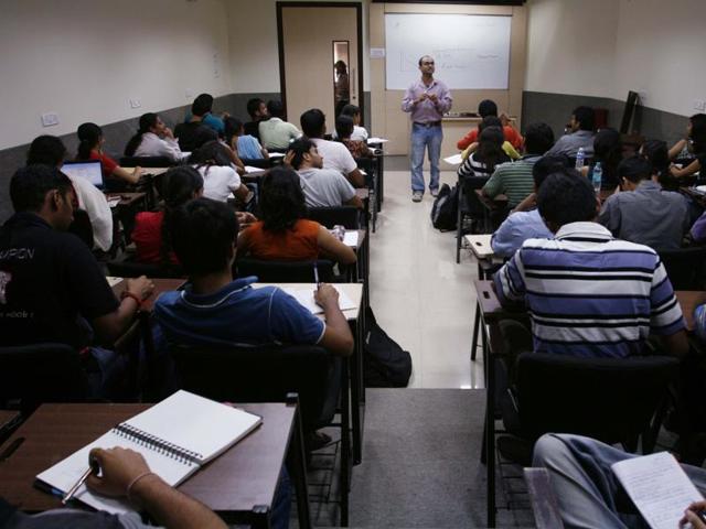 Held once in every three years, the survey, which is designed and conducted by the Organisation for Economic Cooperation and Development (OECD), is an accepted litmus test for gauging where students stand alongside their peers from other countries (HT File Photo) Held once in every three years, the survey, which is designed and conducted by the Organisation for Economic Cooperation and Development (OECD), is an accepted litmus test for gauging where students stand alongside their peers from other countries (HT File Photo)