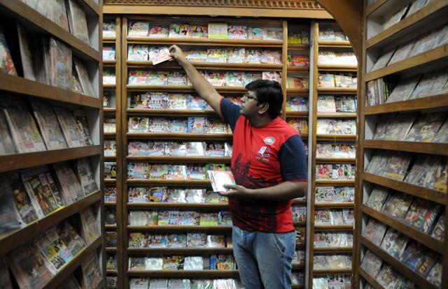 Haryana music centre (above) still has a large number of discs including Haryanvi, Bhojpuri, Punjabi, Bollywood music, and Hollywood movies. (Parveen Kumar/HT Photo) Haryana music centre (above) still has a large number of discs including Haryanvi, Bhojpuri, Punjabi, Bollywood music, and Hollywood movies. (Parveen Kumar/HT Photo)