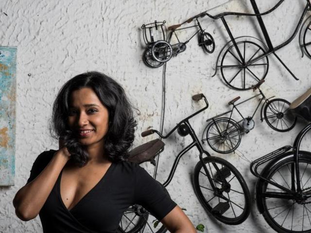 Chatterjee has had an eventful year, full of releases — Island City, Lion, UnIndian, Parched (Photo: Aalok Soni/HT; Location courtesy: The Little Door, Andheri (W); sTORY: ARUNDHATI CHATTERJEE)