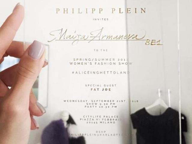 For starters, the invite had the hashtag #aliceinghettoland, and there was a twisted fantasy Candyland theme to his runway set.