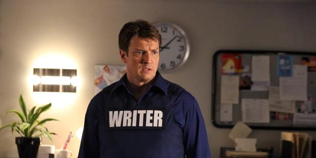Nathan Fillion in a still from Castle. Nathan Fillion in a still from Castle.