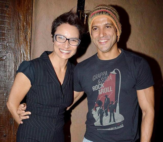 Actor-filmmaker Farhan Akhtar and wife, hairstylist Adhuna Akhtar, split up as a result of “growing apart over the years”. (Photo: Yogen Shah ) Actor-filmmaker Farhan Akhtar and wife, hairstylist Adhuna Akhtar, split up as a result of “growing apart over the years”. (Photo: Yogen Shah )