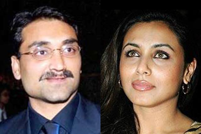 Aditya Chopra and Rani Mukherjee.