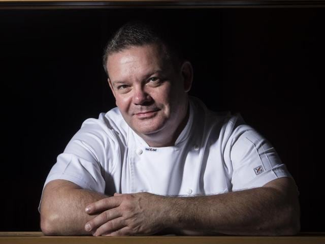 Gary Mehigan was in Mumbai for an event at Grand Hyatt(Photo: Aalok Soni/HT)