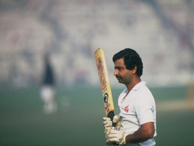 Gundappa Viswanath during the fourth Test match against England at Eden Gardens on January 6, 1982. (Getty Images) Gundappa Viswanath during the fourth Test match against England at Eden Gardens on January 6, 1982. (Getty Images)