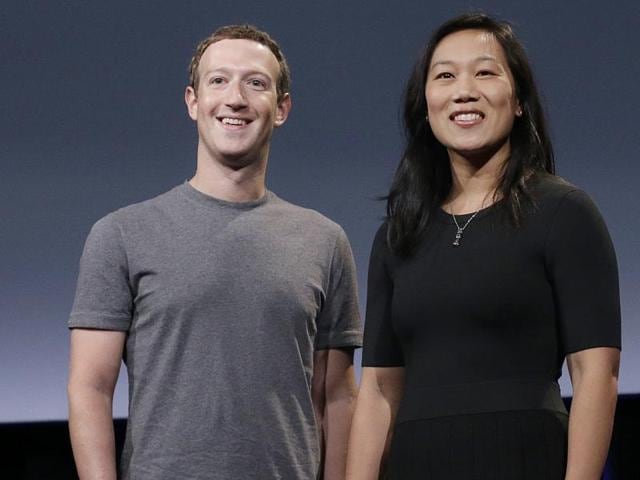 Facebook CEO Mark Zuckerberg and his wife, Priscilla Chan, rehearse for a speech in San Francisco. Zuckerberg and Chan have a new goal: to cure, manage or eradicate all disease by the end of this century. (AP) Facebook CEO Mark Zuckerberg and his wife, Priscilla Chan, rehearse for a speech in San Francisco. Zuckerberg and Chan have a new goal: to cure, manage or eradicate all disease by the end of this century. (AP)