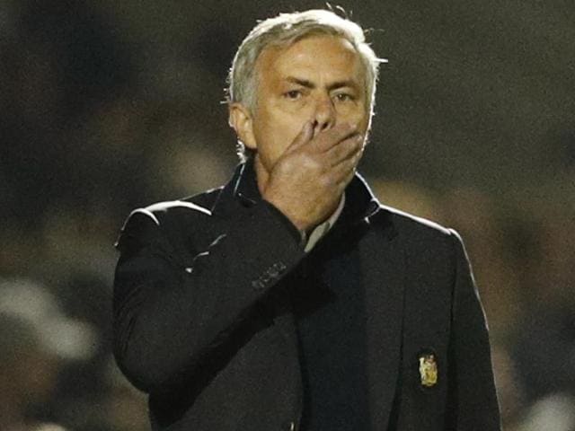 United stopped the rot with a 3-1 win over third-tier Northampton Town in the third round of the EFL Cup on Tuesday. (REUTERS)