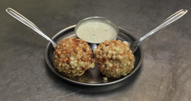 Sabudana Vada of Prakash Restaurant (HT file photo )