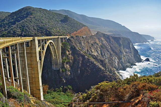 The Bixby Bridge is perhaps the most-photographed place on the Pacific Highway (Saubhadra Chatterji)