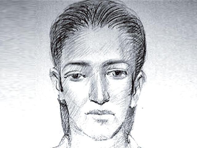 The police released this sketch based on a description by one of the students. The police released this sketch based on a description by one of the students.