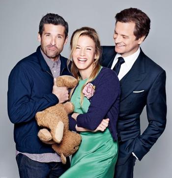 In the ho-hum threquel, Bridget Jones is pregnant, and doesn’t know which of her two beaus is the father.