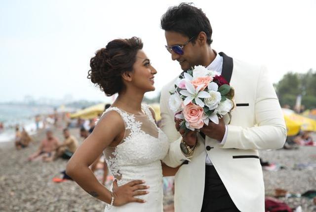 Yash Dasgupta will be seen opposite Mimi Chakraborty in his debut film, Gangster. (Shree Venkatesh Films)