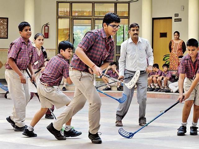 Facilities for para-athletes and even regular sportspersons are almost non-existent in Gurgaon’s over 500 government schools. (Parveen Kumar/HT Photo) Facilities for para-athletes and even regular sportspersons are almost non-existent in Gurgaon’s over 500 government schools. (Parveen Kumar/HT Photo)
