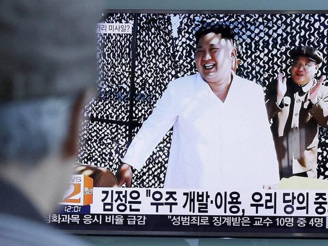 North Korean leader Kim Jung Un supervises a demonstration of a new rocket engine for the geo-stationary satellite at the Sohae Space Centre in this undated photo released by KCNA in Pyongyang. (Reuters File Photo) North Korean leader Kim Jung Un supervises a demonstration of a new rocket engine for the geo-stationary satellite at the Sohae Space Centre in this undated photo released by KCNA in Pyongyang. (Reuters File Photo)