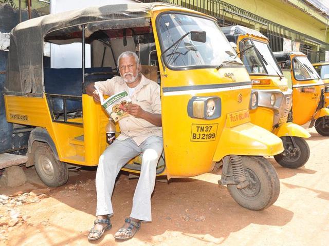 Visaaranai is based on Coimbatore-based auto-rickshaw driver M Chandrakumar’s novel Lock Up. (HT Photo) Visaaranai is based on Coimbatore-based auto-rickshaw driver M Chandrakumar’s novel Lock Up. (HT Photo)