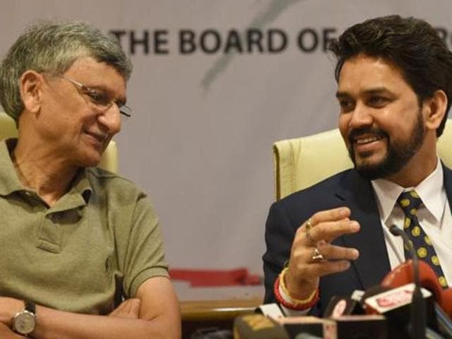 At Wednesday’s AGM at the Cricket Centre in Mumbai, quite a few BCCI members were upset about the ombudsman, retired Justice AP Shah, entertaining complaints from anonymous sources.(File photo)