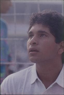 Sachin Tendulkar as a boy (HT Photo) Sachin Tendulkar as a boy (HT Photo)