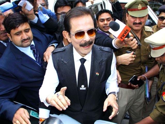 Supreme Court cancelled the parole of Sahara chief Subrata Roy. (HT File Photo) Supreme Court cancelled the parole of Sahara chief Subrata Roy. (HT File Photo)