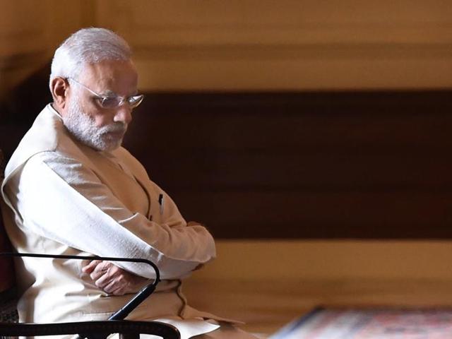 The Hudson Institute report said that in two years, the Narendra Modi-led NDA government has not yet fulfilled the expectation of moving expeditiously to create a new India. (PTI) The Hudson Institute report said that in two years, the Narendra Modi-led NDA government has not yet fulfilled the expectation of moving expeditiously to create a new India. (PTI)