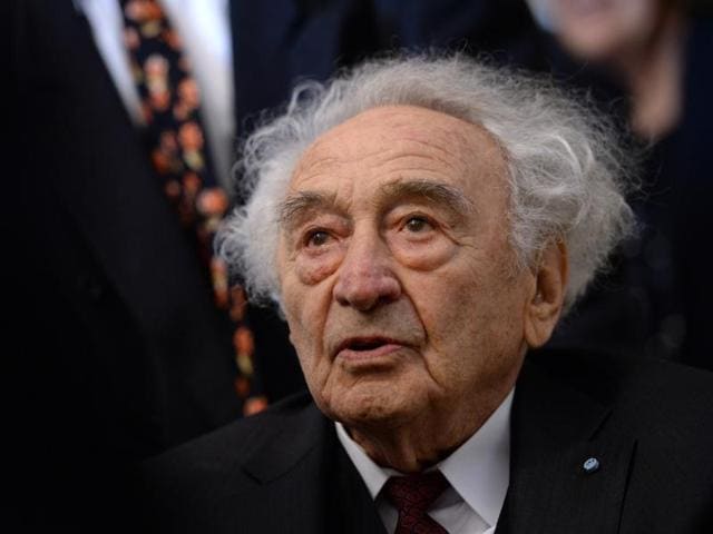 Holocaust survivor Max Mannheimer arrives for a ceremony marking the 70th anniversary of the Auschwitz concentration camp in Munich.(AP File Photo) Holocaust survivor Max Mannheimer arrives for a ceremony marking the 70th anniversary of the Auschwitz concentration camp in Munich.(AP File Photo)