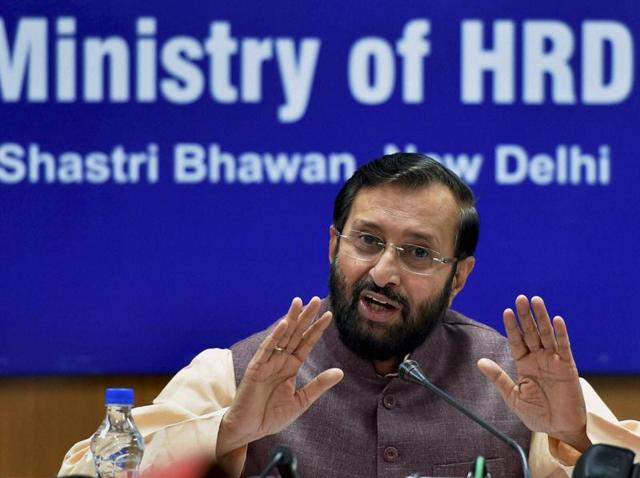 HRD minister Prakash Javadekar said the Centre has proposed giving more autonomy to premier institutions of higher learning.(PTI File Photo) HRD minister Prakash Javadekar said the Centre has proposed giving more autonomy to premier institutions of higher learning.(PTI File Photo)