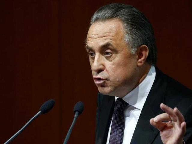 Russian Sports Minister Vitaly Mutko delivers a speech during the Russian Soccer Union presidential vote at its conference in Moscow, Russia, September 24, 2016. REUTERS/Sergei Karpukhin Russian Sports Minister Vitaly Mutko delivers a speech during the Russian Soccer Union presidential vote at its conference in Moscow, Russia, September 24, 2016. REUTERS/Sergei Karpukhin