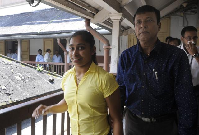 Bishweshwar Nandi says that Dipa Karmakar is a dedicated student. (Ashok Nath Dey/ HT Photo ) Bishweshwar Nandi says that Dipa Karmakar is a dedicated student. (Ashok Nath Dey/ HT Photo )