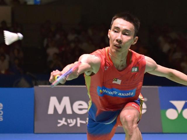 Lee Chong Wei of Malaysia returns a shot against Denmark's Jan O Jorgensen. (AFP Photo) Lee Chong Wei of Malaysia returns a shot against Denmark's Jan O Jorgensen. (AFP Photo)
