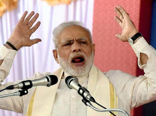 Pakistan foreign office said in a statement Prime Minister Narendra Modi in a public meeting in Kerala “tried to malign Pakistan”.(PTI) Pakistan foreign office said in a statement Prime Minister Narendra Modi in a public meeting in Kerala “tried to malign Pakistan”.(PTI)