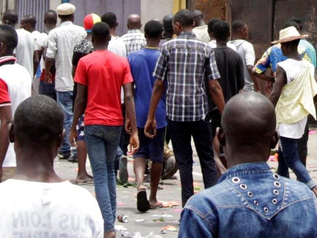 Thirteen people died when a panic-stricken crowd stampeded in a troubled town in eastern Democratic Republic of Congo.(Reuters File Photo)