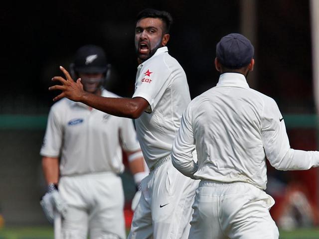 Ravichandran Ashwin became the fastest Indian bowler to pick 200 Test wickets.(REUTERS)