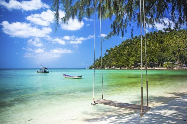 Koh Samui in Thailand is a great choice for couples looking for a long-haul destination on a shoestring budget. (AFP) Koh Samui in Thailand is a great choice for couples looking for a long-haul destination on a shoestring budget. (AFP)