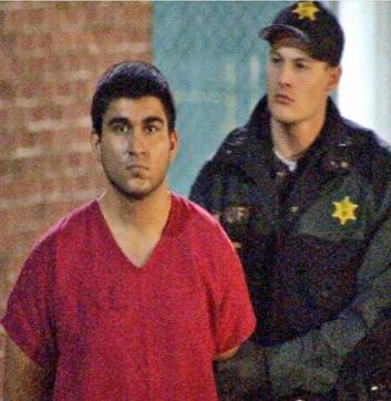 This photograph released on Saturday shows suspected Cascade Mall shooter Arcan Cetin at Skagit County Jail in Mount Vernon, Washington after his arrest in Oak Harbor. (AP) This photograph released on Saturday shows suspected Cascade Mall shooter Arcan Cetin at Skagit County Jail in Mount Vernon, Washington after his arrest in Oak Harbor. (AP)