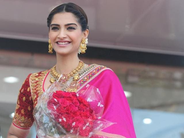 Sonam Kapoor looks on during a promotional event in Chennai on September 25, 2016. (AFP Photo) Sonam Kapoor looks on during a promotional event in Chennai on September 25, 2016. (AFP Photo)
